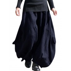 S-3XL Women Harem Casual Loose Baggy Lantern Pants